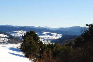 Шале Domki Nad Jeziorem Полянчик Шале-41